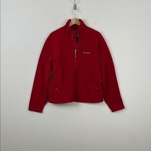 Marmot Polartec Scarlet Full-Zip Fleece 2 Pocket Men's M Cozy Soft Casual Jacket